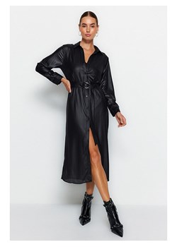 trendyol Sukienka w kolorze czarnym ze sklepu Limango Polska w kategorii Sukienki - zdjęcie 188728463