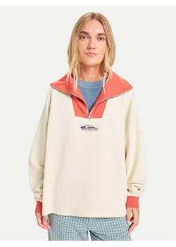 Quiksilver Polar Sungai Block EQWFT03192 Biały Oversize ze sklepu MODIVO w kategorii Bluzy damskie - zdjęcie 188728504