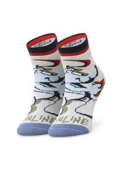 United Colors Of Benetton Skarpety długie 6AO30700Y Szary ze sklepu MODIVO w kategorii Skarpetki dziecięce - zdjęcie 188728532