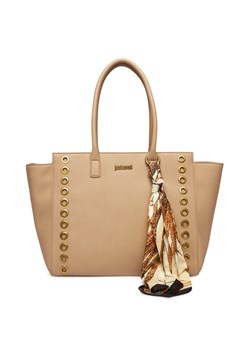 Just Cavalli Torebka 80RA4BF3 ZSB81 Brązowy ze sklepu MODIVO w kategorii Torby Shopper bag - zdjęcie 188728580