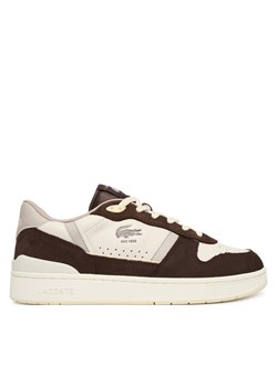 Lacoste Sneakersy T-Clip Set 51SMA0100 Brązowy ze sklepu MODIVO w kategorii Buty sportowe męskie - zdjęcie 188728590
