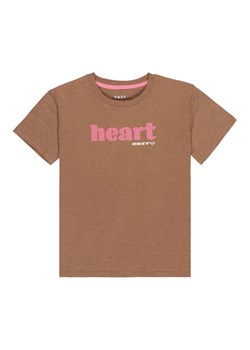 Roxy T-Shirt Orchid Art ERGZT04142 Brązowy Regular Fit ze sklepu MODIVO w kategorii T-shirty chłopięce - zdjęcie 188728594