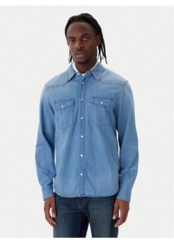 Tommy Jeans Koszula jeansowa Western DM0DM23029 Niebieski Regular Fit ze sklepu MODIVO w kategorii Koszule męskie - zdjęcie 188728620