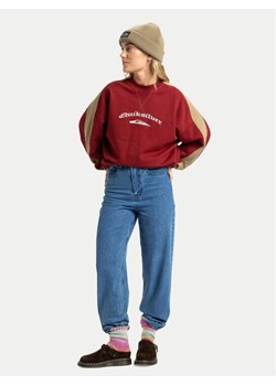 Quiksilver Bluza Mercury Block EQWFT03202 Czerwony Boxy Fit ze sklepu MODIVO w kategorii Bluzy damskie - zdjęcie 188728690