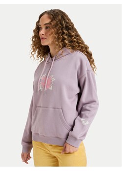 Roxy Bluza Perfect Place Brushed ERJFT05032 Fioletowy Regular Fit ze sklepu MODIVO w kategorii Bluzy damskie - zdjęcie 188728693