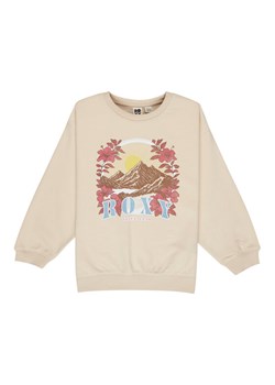 Roxy Bluza Morning Hike Brushed ERGFT04027 Beżowy Regular Fit ze sklepu MODIVO w kategorii Bluzy dziewczęce - zdjęcie 188728694