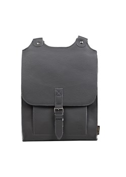 popielaty plecak skórzany Bookpack ze sklepu Słoń Torbalski w kategorii Plecaki - zdjęcie 188729831
