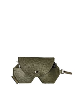 zielone skórzane etui na okulary ze sklepu Słoń Torbalski w kategorii Etui - zdjęcie 188729870