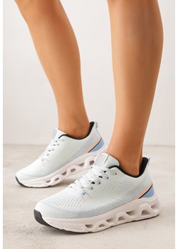 Niebieskie Sneakersy na Grubej Geometrycznej Podeszwie Alexusa ze sklepu born2be.pl w kategorii Buty sportowe damskie - zdjęcie 188730700