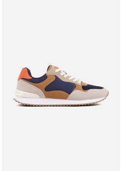 Szare Casualowe Buty Sportowe Typu Sneakersy Glorelle ze sklepu born2be.pl w kategorii Buty sportowe męskie - zdjęcie 188730963