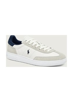 POLO RALPH LAUREN Skórzane sneakersy BEDFORD | zamsz ze sklepu Gomez Fashion Store w kategorii Buty sportowe męskie - zdjęcie 188731273