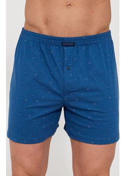 Bawełniane bokserki męskie luźne 002/331, Kolor niebieski, Rozmiar L, Cornette ze sklepu Primodo w kategorii Majtki męskie - zdjęcie 188732591