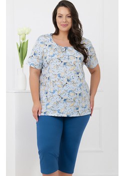 Bawełniana piżama damska Samoa, Kolor niebieski-wzór, Rozmiar M, Italian Fashion ze sklepu Primodo w kategorii Piżamy damskie - zdjęcie 188732830