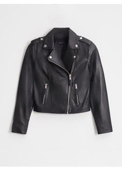 Mohito - Skórzana ramoneska - czarny ze sklepu Mohito w kategorii Kurtki damskie - zdjęcie 188733122