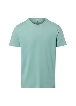 Nils Sundström Koszulka męska Mężczyźni Dżersej miętowy jednolity ze sklepu vangraaf w kategorii T-shirty męskie - zdjęcie 188733204