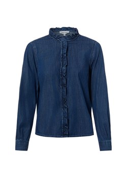 More & More Damska bluzka dżinsowa Kobiety Bawełna dark stone jednolity ze sklepu vangraaf w kategorii Koszule damskie - zdjęcie 188733210