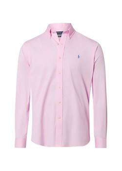 Polo Ralph Lauren Koszula męska Mężczyźni Modern Fit Bawełna (100%) różowy jednolity ze sklepu vangraaf w kategorii Koszule męskie - zdjęcie 188733213
