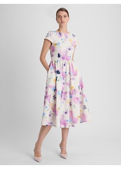 Guido Maria Kretschmer Damski strój codzienny - Bridgerton Kobiety Bawełna biały wzorzysty ze sklepu vangraaf w kategorii Sukienki - zdjęcie 188733224
