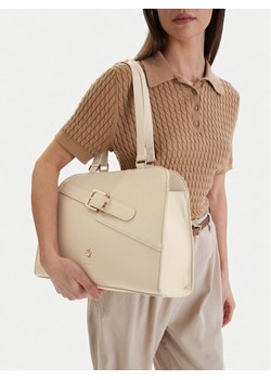 Torebka Beverly Hills Polo Club CEO-BHPC-C-006-09 Écru ze sklepu eobuwie.pl w kategorii Kuferki - zdjęcie 188734883