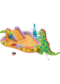 Intex Brodzik "Dino" z placem zabaw - 201 x 69 x 157 cm - 2+ ze sklepu Limango Polska w kategorii Pozostałe wyposażenie ogrodowe - zdjęcie 188735293
