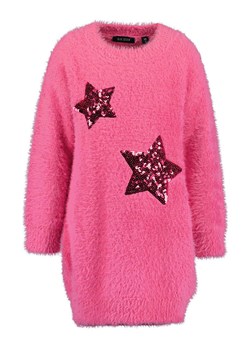 Blue Seven Sukienka dzianinowa w kolorze różowym ze sklepu Limango Polska w kategorii Sukienki dziewczęce - zdjęcie 188737002