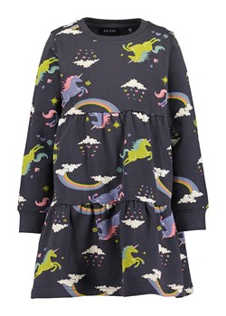 Blue Seven Sukienka dresowa w kolorze antracytowym ze sklepu Limango Polska w kategorii Sukienki dziewczęce - zdjęcie 188737094