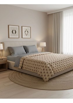 Mijolnir Komplet pościeli renforcé "Dashon" w kolorze szaro-jasnobrązowym ze sklepu Limango Polska w kategorii Pościele - zdjęcie 188738091