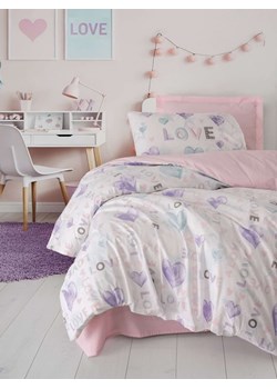Mijolnir Komplet pościeli renforcé "Lovella" w kolorze biało-fioletowym ze sklepu Limango Polska w kategorii Pościele - zdjęcie 188738213