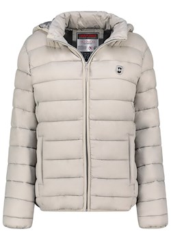 ANAPURNA Kurtka pikowana "Akitalana Hood" w kolorze jasnoszarym ze sklepu Limango Polska w kategorii Kurtki damskie - zdjęcie 188739411