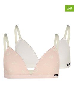 Skiny Biustonosze (2 szt.) w kolorze beżowym ze sklepu Limango Polska w kategorii Staniki dla dziewczynki - zdjęcie 188739733