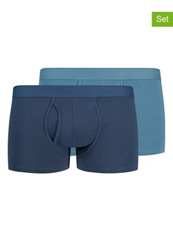 Skiny Bokserki (2 pary) w kolorze granatowym i błękitnym ze sklepu Limango Polska w kategorii Majtki męskie - zdjęcie 188739843