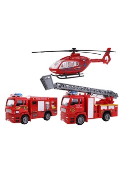 MGM Wozy strażackie i helikopter - 3+ ze sklepu Limango Polska w kategorii Zabawki - zdjęcie 188741880
