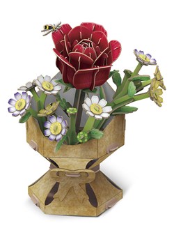 MGM 120-częściowe puzzle 3D "Flower bouquet - Roses" - 8+ ze sklepu Limango Polska w kategorii Puzzle - zdjęcie 188741980