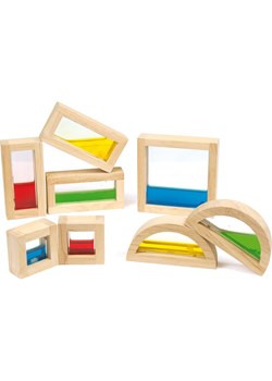 Edukalu Klocki z wodą (8 szt.) - 18 m+ ze sklepu Limango Polska w kategorii Zabawki - zdjęcie 188742674