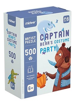 Edukalu 500-częściowe puzzle "Captain bear's costume party" - 6+ ze sklepu Limango Polska w kategorii Puzzle - zdjęcie 188742911