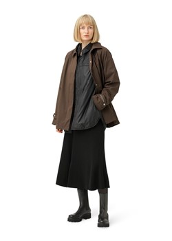 Ilse Jacobsen Kurtka przeciwdeszczowa w kolorze ciemnobrązowym ze sklepu Limango Polska w kategorii Kurtki damskie - zdjęcie 188743620