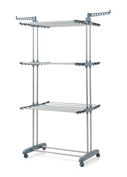 InnovaGoods Suszarka w kolorze srebrno-szarym do prania ze sklepu Limango Polska w kategorii Akcesoria łazienkowe - zdjęcie 188744030