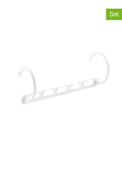 InnovaGoods Organizery (8 szt.) w kolorze białym na wieszaki - dł. 26 cm ze sklepu Limango Polska w kategorii Szafy - zdjęcie 188744083
