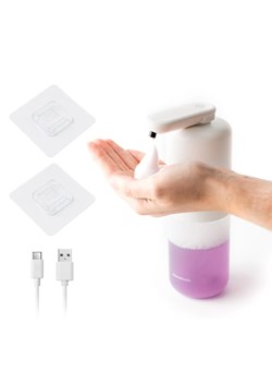 InnovaGoods Sensorowy dozownik w kolorze białym do mydła - 350 ml ze sklepu Limango Polska w kategorii Akcesoria kuchenne - zdjęcie 188744094