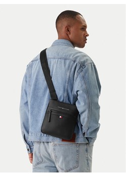 Tommy Hilfiger Saszetka Essential Pu Mini Crossover AM0AM09505 Czarny ze sklepu MODIVO w kategorii Saszetki - zdjęcie 188744822