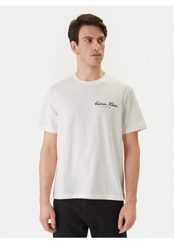 Calvin Klein Jeans T-Shirt LV04RF822G Biały Regular Fit ze sklepu MODIVO w kategorii T-shirty męskie - zdjęcie 188744834