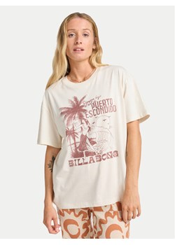 Billabong T-Shirt Oriana EBJZT00474 Beżowy Regular Fit ze sklepu MODIVO w kategorii Bluzki damskie - zdjęcie 188744854
