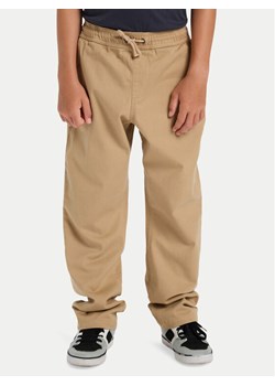 Quiksilver Spodnie materiałowe Taxer Heavy Twill EQBNP03132 Beżowy Cargo Fit ze sklepu MODIVO w kategorii Spodnie chłopięce - zdjęcie 188744941