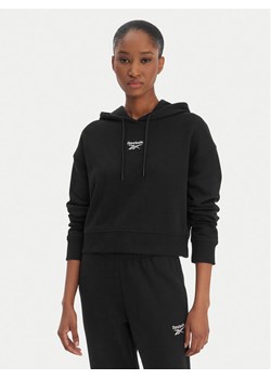 Reebok Bluza Brice RK25495CCW Czarny Regular Fit ze sklepu MODIVO w kategorii Bluzy damskie - zdjęcie 188745014