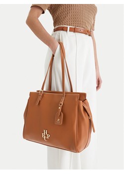 Beverly Hills Polo Club Torebka CEO-BHPC-C-002-09 Brązowy ze sklepu MODIVO w kategorii Torby Shopper bag - zdjęcie 188745033