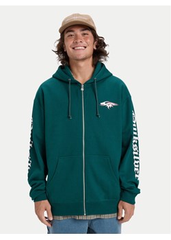 Quiksilver Bluza Old English EQYFT05156 Czerwony Oversize ze sklepu MODIVO w kategorii Bluzy męskie - zdjęcie 188745040