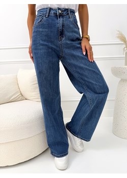 Niebieskie Jeansowe Spodnie Wide Leg ze sklepu ModnaKiecka.pl w kategorii Jeansy damskie - zdjęcie 188746250