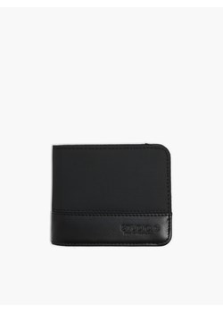 Cropp - Mały czarny portfel - czarny ze sklepu Cropp w kategorii Portfele męskie - zdjęcie 188746271
