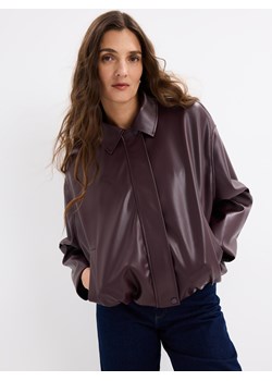 Mohito - Kurtka typu biker - mahoń ze sklepu Mohito w kategorii Kurtki damskie - zdjęcie 188746351