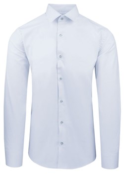 Błękitna Koszula Bawełniana o Taliowanym Kroju, Jednokolorowa KSDWPZNIblekitP010sl ze sklepu JegoSzafa.pl w kategorii Koszule męskie - zdjęcie 188746623